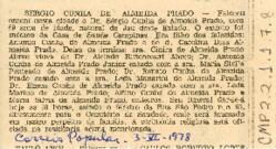 [Nota de falecimento]