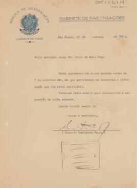 [Carta de agradecimento]