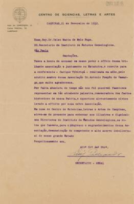 [Ofício de Esclarecimento]