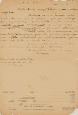 [Carta de pedido de documento]
