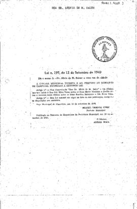 Rua Doutor Silvio de Moraes Sales