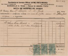 Nota de compra ou venda
