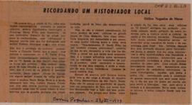 Recordando um historiador local