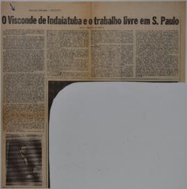 O Visconde de Indaiatuba e o trabalho livre em S. Paulo