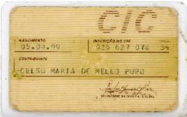 [Cartão de Identificação do Contribuinte]
