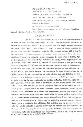 Rua Aparecido Abonicio