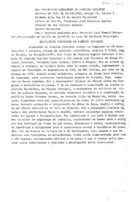 Rua Engenheiro Alexandre de Almeida Cavaleri